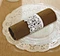 Laser-Cutting Butterfly Paper Napkins Ring Wedding Decorations Garden Party